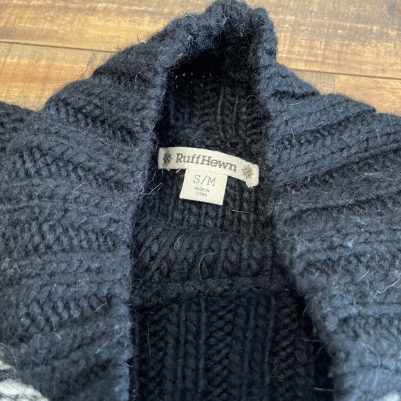 uff Hewn knit cover up shawl style top size s/m. - Picture 4 of 5